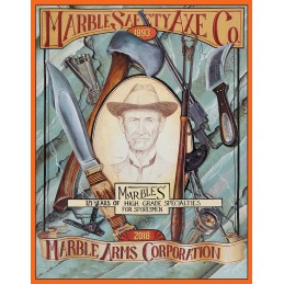 Marbles Safety Axe Tin Sign