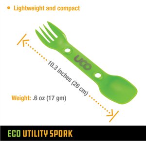 Eco Utility Spork Grn/Lav