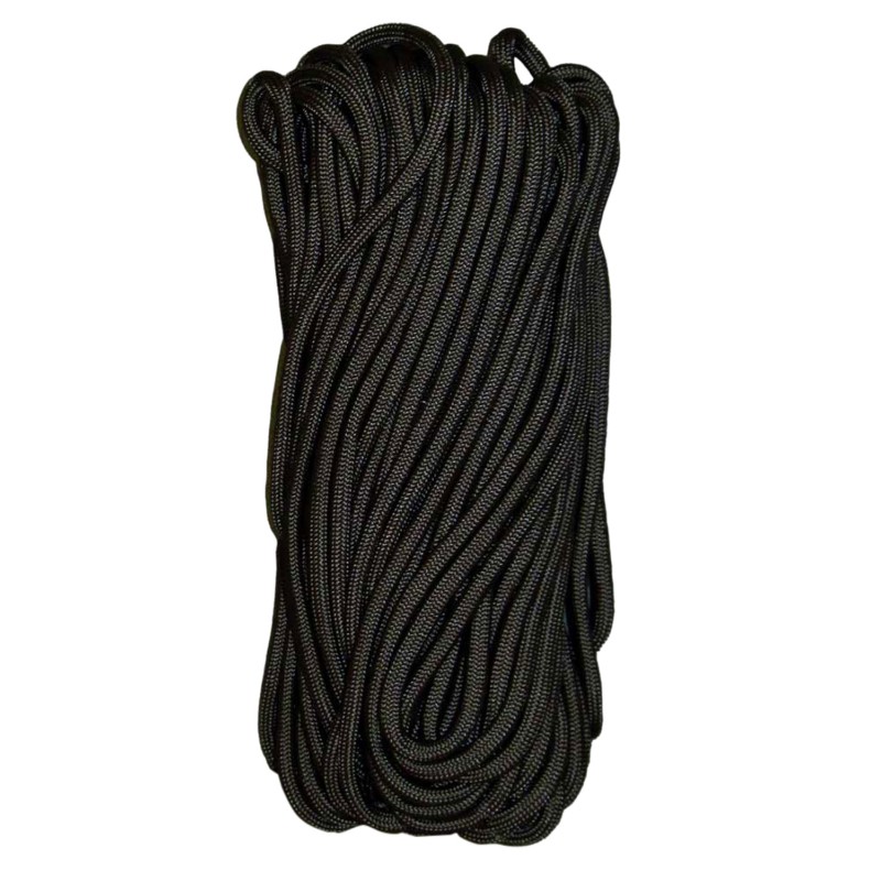 Tacshield 03000 550 Cord  Black Paracord 50 Long