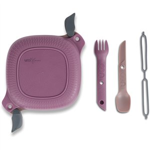 Eco 5 Piece Mess Kit Plum