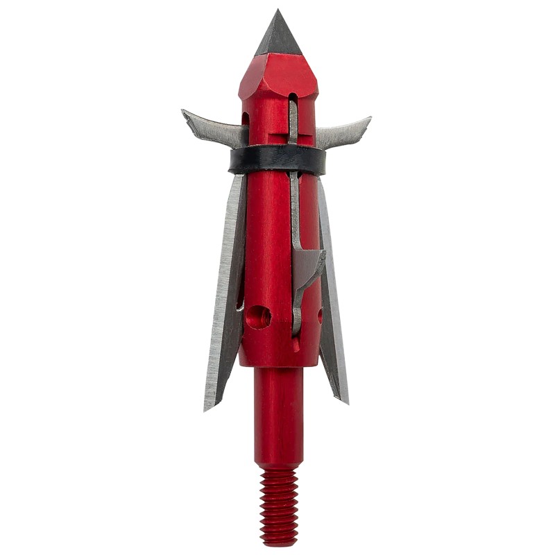 Tenpoint HEA8043 Nemesis Broadhead Chisel Tip 420 Stainless Steel Blades Red 100gr 3Pack