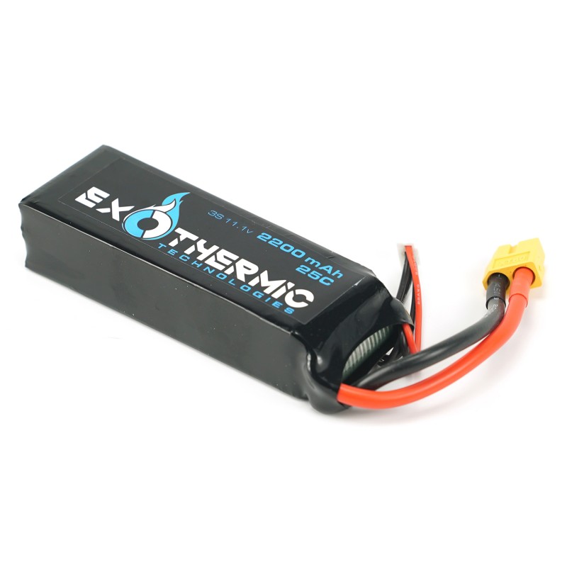 Exothermic Technologies BATTERY2200 Spare Battery  Black 11.1 Volts Lithium Polymer 2200 mAh