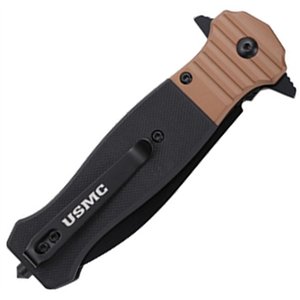 Linerlock Blk/Tan G10