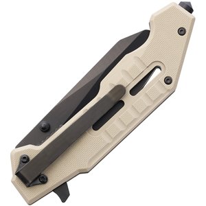 Linerlock A/O G10 Tan