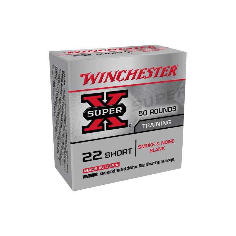 Winchester Ammo X22SBW Super X Blank 22Short 50 Per Box100 Case