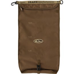 Drake Waterfowl GD8000BRN Travel Food Bag Gun Dog Brown 600D Polyester Draw String Closure