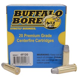 Buffalo Bore Ammunition 4F20 Deer Grenade Strictly Business 44Rem Mag P 240gr Gas Checked Hollow Point 20 Per Box12 Case