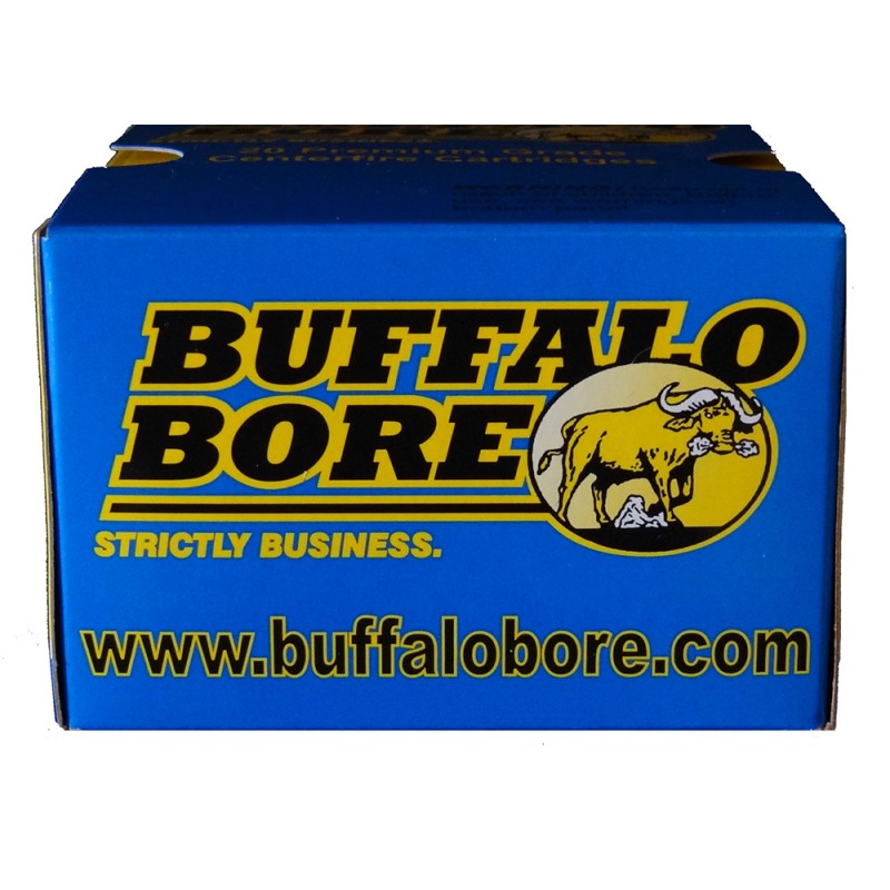 Buffalo Bore Ammunition 24C20 Personal Defense Strictly Business 9mmLuger P 147gr Jacket Hollow Point 20 Per Box12 Case