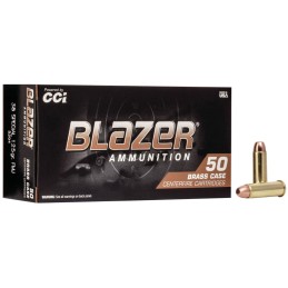 CCI 5204 Blazer Brass Handgun 38Special 125gr Full Metal Jacket 50 Per Box20 Case