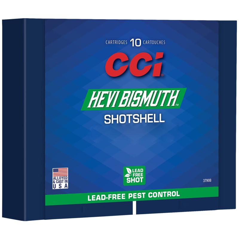 CCI 3744B Pest Control HEVIBismuth 44Special44Rem Mag 10 Per Box20 Case