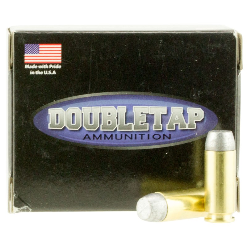 DoubleTap Ammunition 10MM230HC Hunter  10mmAuto 230gr Hard Cast Solid 20 Per Box50 Case