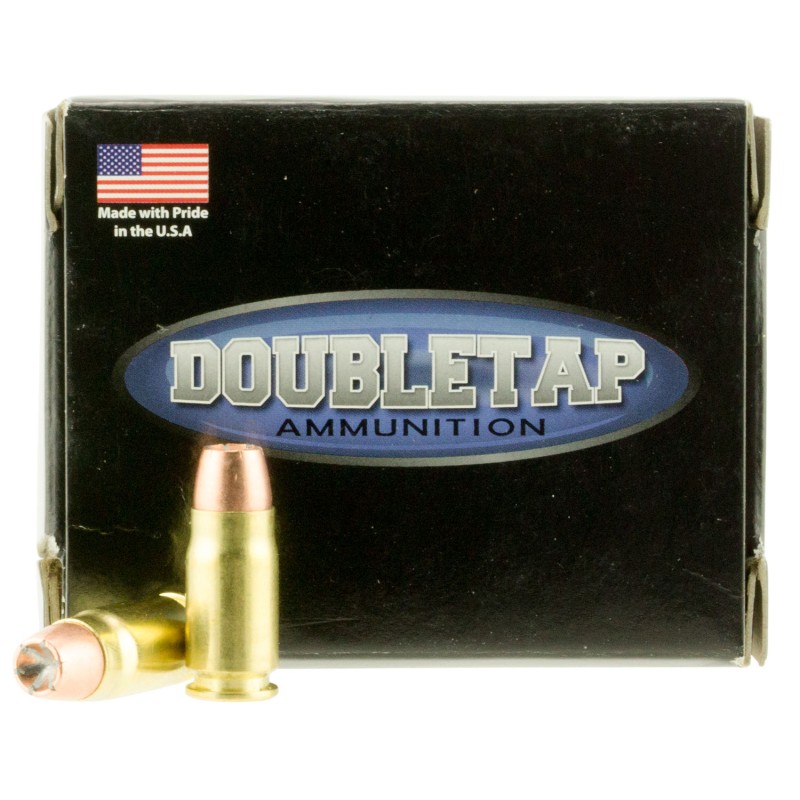 DoubleTap Ammunition 357S125BD Home Defense  357Sig 125gr Jacketed Hollow Point 20 Per Box50 Case