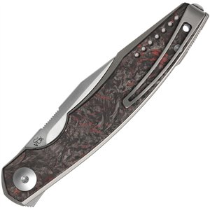 Belone Linerlock Red CF