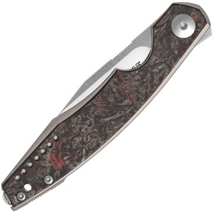 Belone Linerlock Red CF