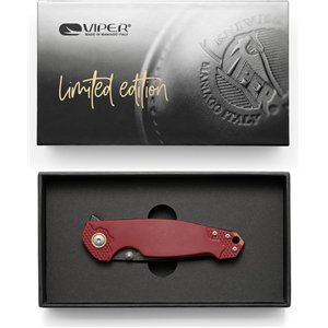 Katla Linerlock LE Red G10