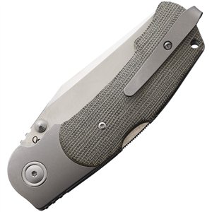 TURN Lockback Green Micarta