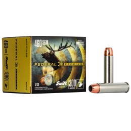 Federal P460SA Premium  460SW Mag 300gr Swift A Frame 20 Per Box10 Case