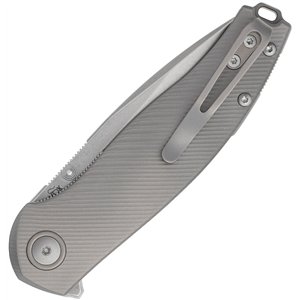 Vale Linerlock Gray Ti