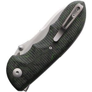 Moon Button Lock Green Matter