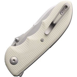 Moon Button Lock Ivory