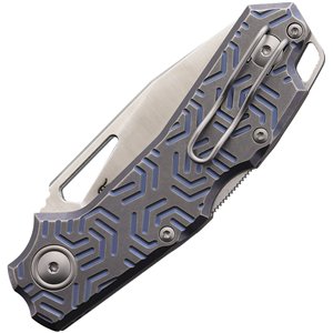 Alfa Lockback Blue Ti