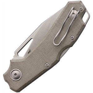 Alfa Lockback Green Micarta