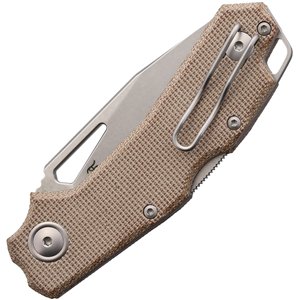 Alfa Lockback Natural Micarta