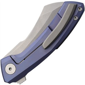 Mini Cleaver Framelock Blue