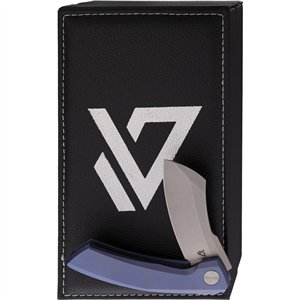 Mini Cleaver Framelock Blue
