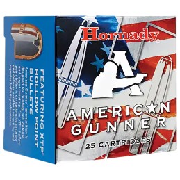 Hornady 90244 American Gunner  9mmLuger 115gr Hornady XTP Hollow Point 25 Per Box10 Case