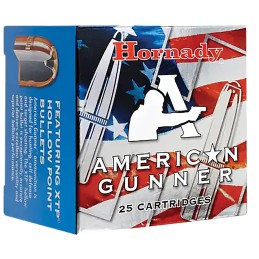 Hornady 90904 American Gunner  45ACP 185gr Hornady XTP Hollow Point 20 Per Box10 Case