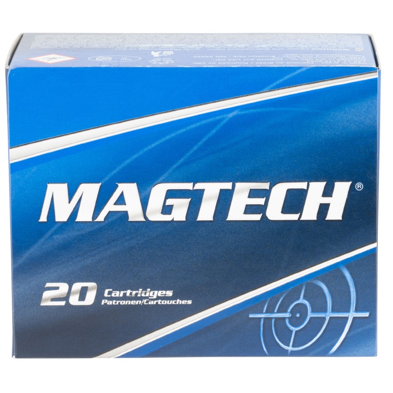 Magtech 500D RangeTraining  500SWMag 325gr Full Metal Jacket Flat Nose 20 Per Box25 Case