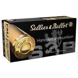 Sellier  Bellot SB9SUBA Handgun  9mmLuger Subsonic 140gr Full Metal Jacket 50 Per Box20 Case