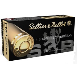 Sellier  Bellot SB9MAK Handgun  9x18Makarov 95gr Full Metal Jacket 50 Per Box20 Case