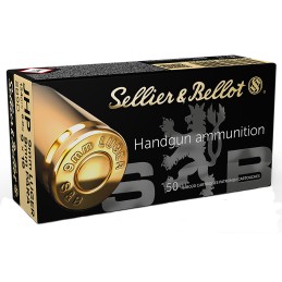 Sellier  Bellot SB9D Handgun  9mmLuger 124gr Jacketed Hollow Point 50 Per Box20 Case