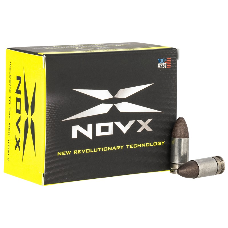 NovX 9CTCSS20 Cross Trainer  9mmLuger 65gr Copper Polymer Frangible 20 Per Box10 Case