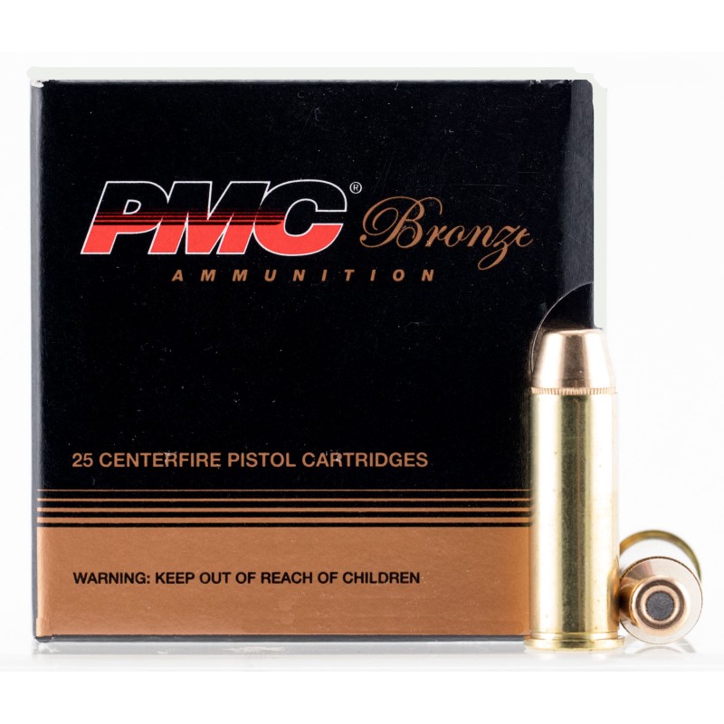 PMC 44D Bronze  44RemMag 240gr Truncated Cone Soft Point 25 Per Box20 Case