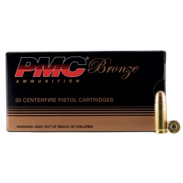 PMC 38SA Bronze  38SuperP 130gr Full Metal Jacket 50 Per Box20 Case