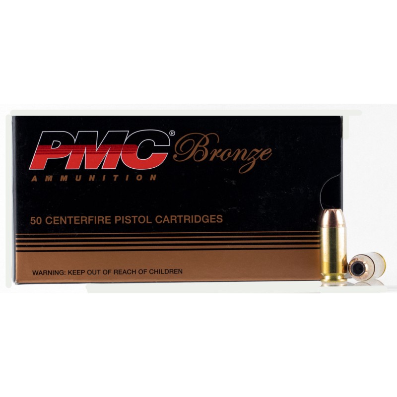 PMC 40B Bronze  40SW 165gr Jacketed Hollow Point 50 Per Box20 Case