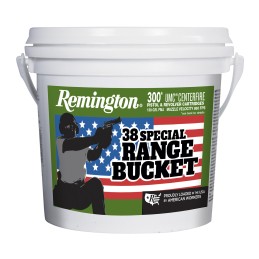 Remington Ammunition 23669 UMC Range Bucket 38Special 130gr Full Metal Jacket 300 Per Box4 Case