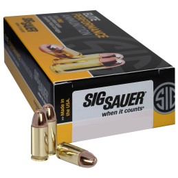 Sig Sauer E40SB250 Elite Ball  40SW 180gr Full Metal Jacket 50 Per Box20 Case