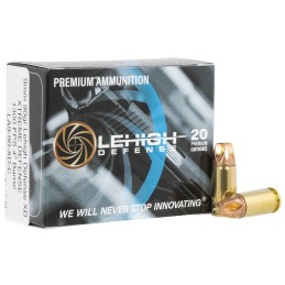 Lehigh Defense LA990XDC Xtreme Defense Home Defense 9mmLuger 90gr Lehigh Defense XD FMT 20 Per Box10 Case