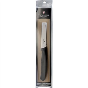 Paring Knife Black Serrated