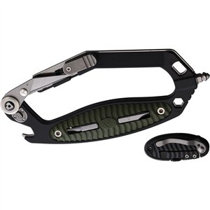 C.R.A.B.  Black Green Handle