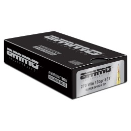 Ammo Inc 270W130SSTA20D Signature  270Win 130gr Super Shock Tip 20 Per Box10 Case