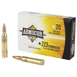 Armscor FAC2238N USA  223Rem 62gr Full Metal Jacket 20 Per Box50 Case