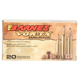 Barnes Bullets 30816 VORTX Rifle 308Win 130gr Tipped TSX Boat Tail 20 Per Box10 Case