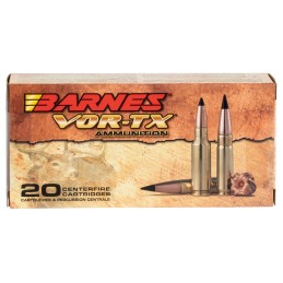 Barnes Bullets 30829 VORTX Rifle 6.5Grendel 115gr Tipped TSX Boat Tail 20 Per Box10 Case