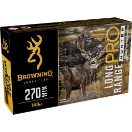 Browning Ammo B192502702 Long Range Pro  270Win 140gr 20 Per Box10 Case