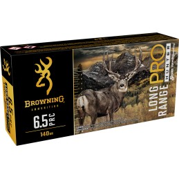 Browning Ammo B192565002 Long Range Pro  6.5PRC 130gr 20 Per Box10 Case